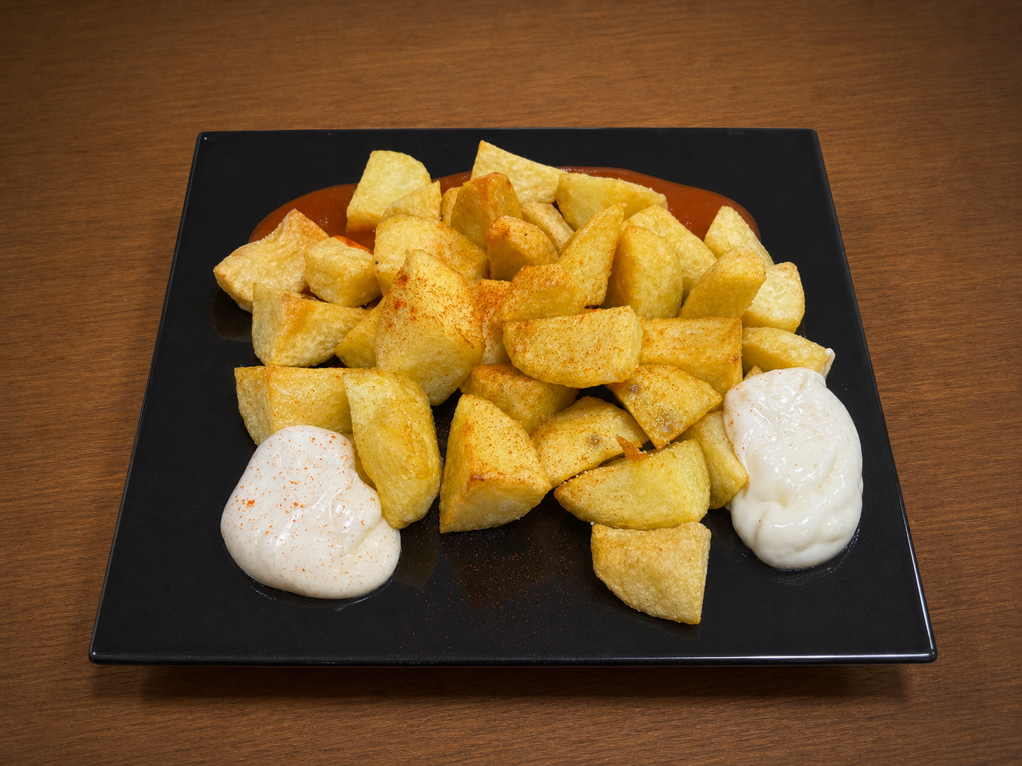 Bravas con nuestra salsa